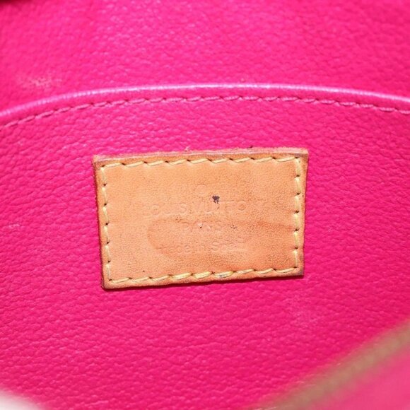 LOUIS VUITTON Vernis Ikat Flower Pochette Cosmetic Pink - Picture 9 of 15